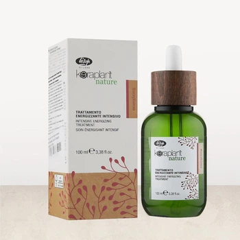 Несмываемый интенсивный лосьон от выпадения волос Lisap Keraplant Nature Intensive Energizing treatment 100мл