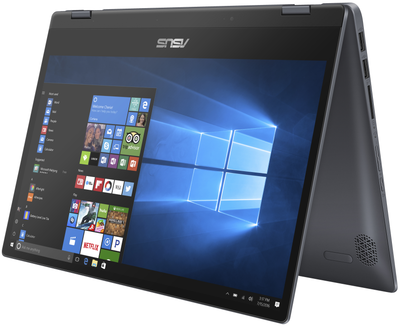 Ноутбук 14" Asus VivoBook Flip 14 (TP412FA-EC363T) Intel Pentium 5405U RAM 4GB SSD 128GB 10час батарея Win10 Factory Recertified