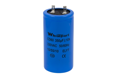 Конденсатор Whicepart CD60 пуско-робочий 350 мкФ 330 В клеми