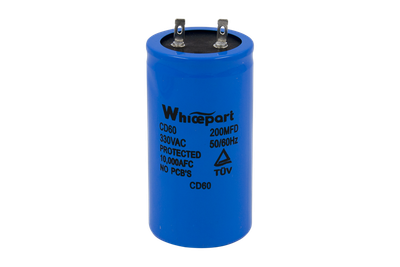 Конденсатор Whicepart CD60 пуско-рабочий 200 мкФ 330 В клеммы