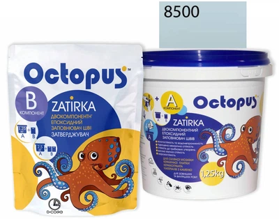 Затирка для плитки Octopus Zatirka 8500 епоксидна 1,25 кг