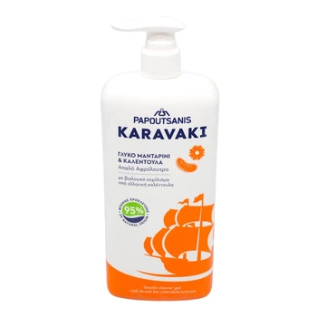Гель для душу Karavaki Календула та Мандарин 750 мл