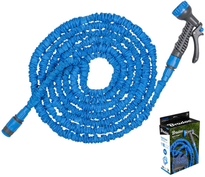 Шланг для поливання (комплект) Bradas TRICK HOSE 15-45 м Блакитний (WTH1545BL)