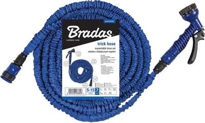 Шланг для полива (комплект) Bradas TRICK HOSE 15-45 м Синий Пакет (WTH1545BL-T-L)