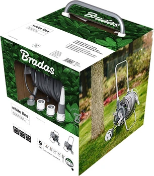 Комплект для поливу Bradas WHITE SILVER PLUS 1/2" 50 м в кольоровій коробці (WL-W2B50)