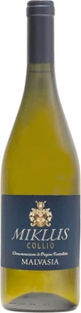 Вино Miklus Malvasia Collio 2019 біле сухе 0.75 л (8001803400204)