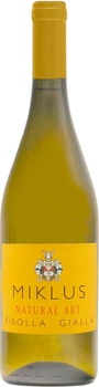 Вино Miklus Ribolla Gialla Natural Art IGT 2018 белое сухое 0.75 л (8001803400112)