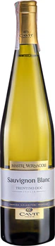 Вино Cavit Mastri Vernacoli Sauvignon Blanc біле сухе 0.75 л (8007890226246)