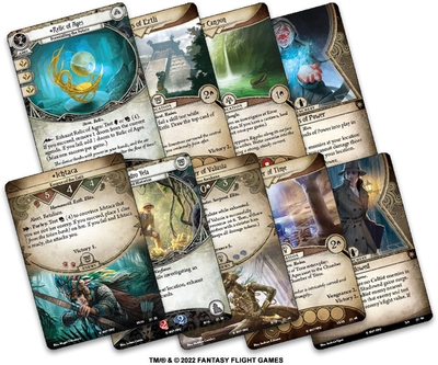 Dodatek do gry planszowej Asmodee Arkham Horror LCG: The Forgotten Age Campaign Expansion (0841333120931)