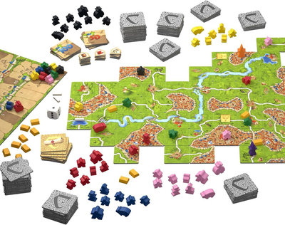 Gra planszowa Giochi Uniti Carcassonne Big Box 2022 (8058773208316)