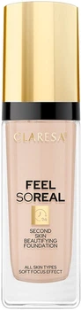 Тональний крем для обличчя Claresa Feel So Real 05 Deep-medium 30 мл (5903819812565)