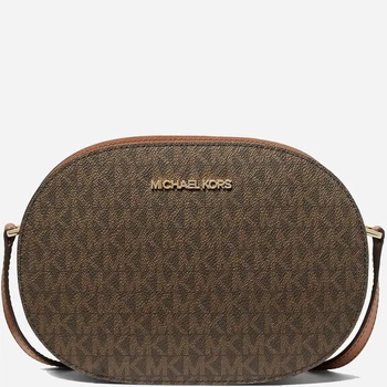 Сумка кросс-боди через плече женская из искусственной кожи Michael Kors 320586160 Коричневая (1159807064)