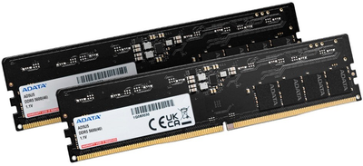Оперативна пам'ять ADATA DDR5-5600 16384MB PC5-44800 (Kit of 2x8192) Black (AD5U56008G-DT)