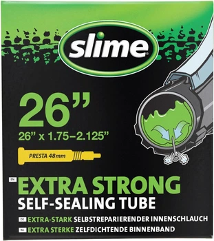 Антипрокольна велокамера Slime з рідиною 26" x 1.75 - 2.125 (30060)