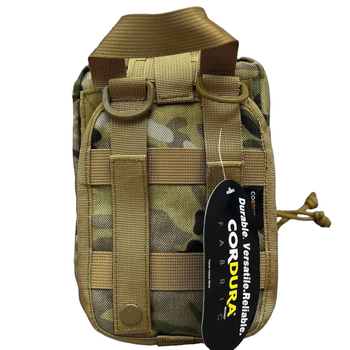 Подсумок аптечка отрывная Silver Knight CORDURA мультикам