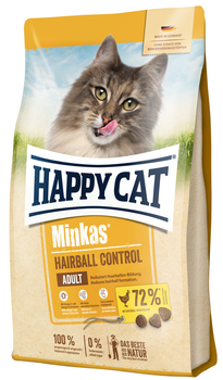 Сухой корм Happy Cat Minkas Hairball Control Сухой корм с эффектом выведения шерсти для кошек 1.5 кг (70410)