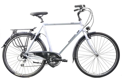 Гибридный велосипед Batavus Apache 28" XL голубой Б/У