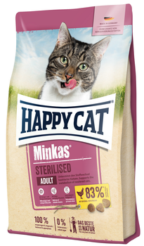Сухой корм Happy Cat Minkas Sterilised Полнорационный сухой корм для стерилизованных кошек 10 кг (70409)