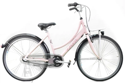 Подростковый велосипед Batavus Diva 26" S розовый Б/У