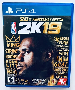NBA 2K19 20TH Anniversary Edition, Б/У, английская версия - диск для PlayStation 4