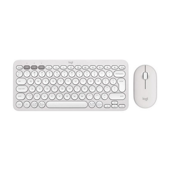Комплект (клавиатура, мышь) Logitech Pebble 2 Combo White (920-012240)