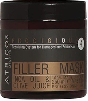 Маска-филлер для волос - Atricos Prodigious Filler Mask 250ml (1195368-1749854023-2)
