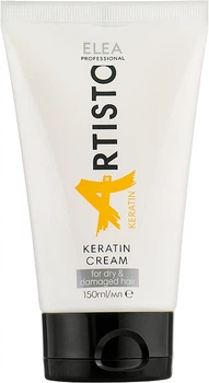 Крем для волос восстанавливающий с кератином - Elea Professional Artisto Keratin Cream 150ml (973174-76254)