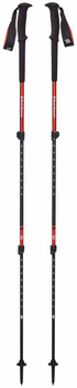 Kije trekkingowe Black Diamond Trail czerwone/czarne 1 para 100-140 cm (1705800)