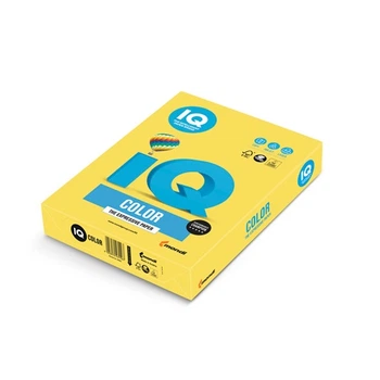Папір кольоровий IQ Color A4 160 г/м2 250 аркушів Канарково-жовтий (CY39/A4/160/IQ)