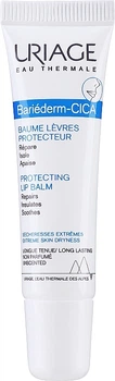 Відновлювальний цика-бальзам для губ - Uriage Bariederm Cica-Lips Repairing Balm 15ml