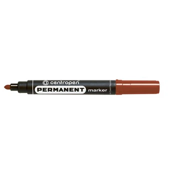 Маркер перманентный Centropen 2.5 мм Коричневый 8566