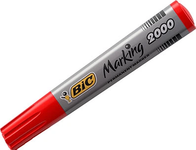 Маркер перманентный BIC 2000 1.7 мм Красный (bc8209133)