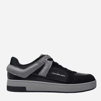 Sneakersy męskie zamszowe do kostki Calvin Klein Jeans YM0YM00994-0GQ 44 Czarne (8720109972597)