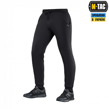 Тактичні штани M-Tac Cotton Classic Black чорні XS/L