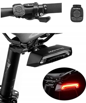 Велосипедний ліхтар задній Rockbros LKWD-R1 (7016802869991)