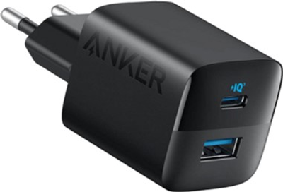 Мережевий зарядний пристрій Anker PowerPort 323 - 33W Dual-Port USB-C Black (A2331G11)