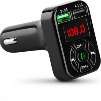 FM модулятор Havit HV-FM807BT Black