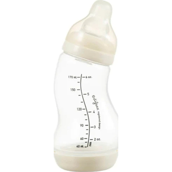 Пляшечка для годування Difrax S-bottle Natural з силіконовою соскою, 170 мл (705 Popcorn)