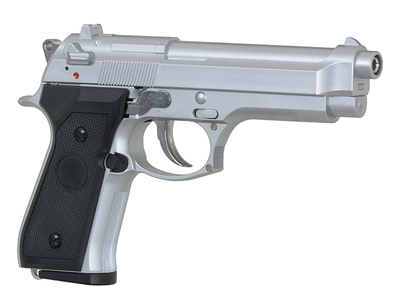 Пістолет STTI Beretta ST92F Silver Green Gas (Страйкбол 6мм)