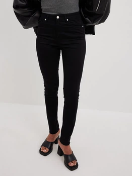 Джинсы Skinny женские NA-KD 1660-000119-0002 32 Черные (7325942871574)
