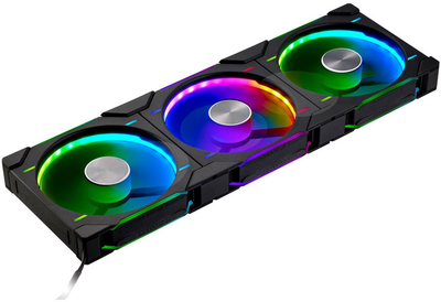 Набор вентиляторов Phanteks D30-140 D-RGB Regular Triple Pack Black (100143074)
