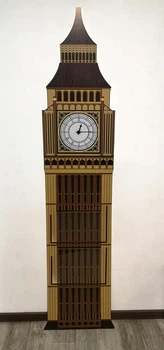Стенд в кабінет англійської мови " Big Ben" з карманами для змінної інформації 170 х 40 см