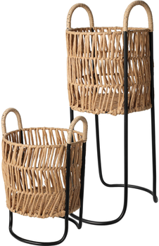 Kwietniki stojące Home & Styling Collection na dwie doniczki 24 cm (8720573469869)