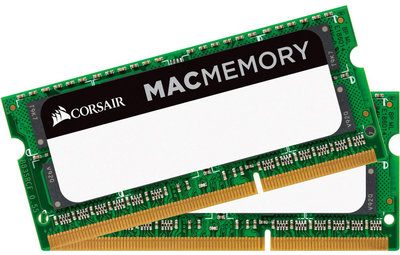Pamięć Corsair SO-DIMM DDR3-1333 8192MB PC3-10600 (Kit of 2x4098) Mac (843591016124)