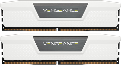 Оперативна пам'ять Corsair DDR5-6400 32768MB PC5-51200 (Kit of 2x16384) Vengeance White (CMK32GX5M2B6400C32W)