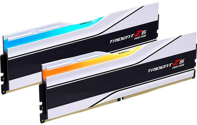 Pamięć RAM G.Skill DDR5-6400 32768MB PC5-51200 (Kit of 2x16384) Trident Z5 Neo RGB White (F5-6400J3239G16GX2-TZ5NRW)