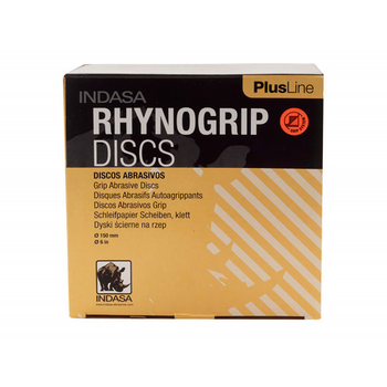 Диски на 6 отворів Rhynogrip Plus Line Indasa 150 мм P280
