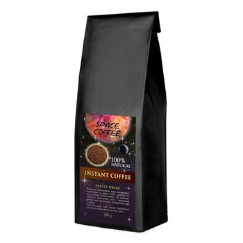 Бразильский растворимый кофе Space Coffee 100% арабика сублимированный 100 грамм