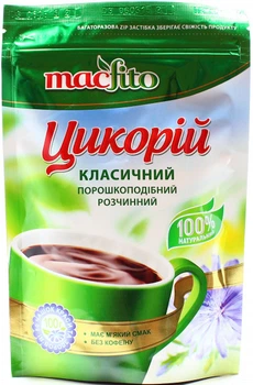 Натуральный цикорий Macfito 100 грамм растворимый без кофеина и сахара