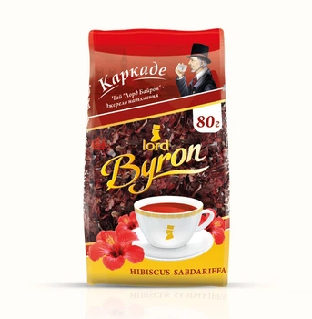 Чай каркаде без кофеїну Lord Byron 80 грамів